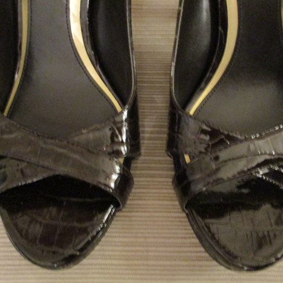 NWOT RALPH LAUREN ALLIGATOR EMBOSSED SHOES SALE - Picture 3 of 8